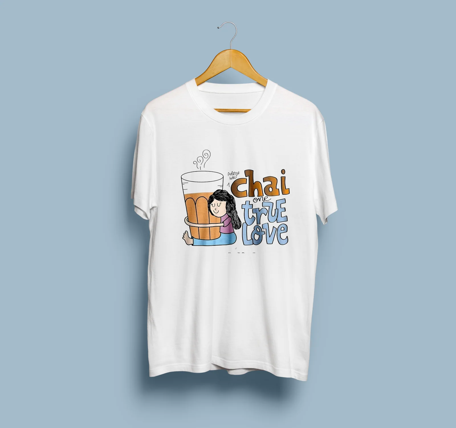 Chai One True Love Printed T-Shirt – White